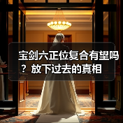 宝剑六正位复合有望吗？放下过去的真相（图4）