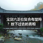 宝剑六正位复合有望吗？放下过去的真相（图2）