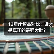 12星座智商对比：谁才是真正的最强大脑？（图2）
