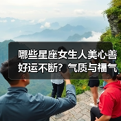 哪些星座女生人美心善好运不断？气质与福气并存的真相（图3）