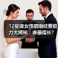 12星座女性婚姻经营能力大揭秘:谁最擅长?(图3) 12星座女性婚姻经营能力大揭秘:谁最擅长?(图3)