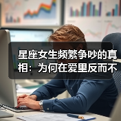 星座女生频繁争吵的真相:为何在爱里反而不稳?(图2) 星座女生频繁争吵的真相:为何在爱里反而不稳?(图2)