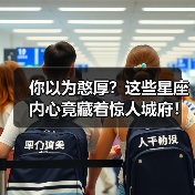 你以为憨厚?这些星座内心竟藏着惊人城府!(图4) 你以为憨厚?这些星座内心竟藏着惊人城府!(图4)
