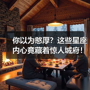 你以为憨厚?这些星座内心竟藏着惊人城府!(图3) 你以为憨厚?这些星座内心竟藏着惊人城府!(图3)