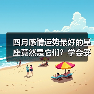 四月感情运势最好的星座竟然是它们?学会妥协让步更易收获爱情(图1) 四月感情运势最好的星座竟然是它们?学会妥协让步更易收获爱情(图1)