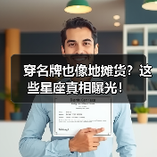 穿名牌也像地摊货?这些星座真相曝光!(图2) 穿名牌也像地摊货?这些星座真相曝光!(图2)