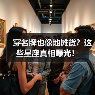 穿名牌也像地摊货?这些星座真相曝光!(图1) 穿名牌也像地摊货?这些星座真相曝光!(图1)