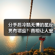 分手后冷酷无情的星座男有哪些？真相让人窒息（图2）