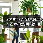 2018年八字己未月运势：乙木/偏财月(流年正财)（图1）