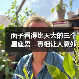 面子看得比天大的三个星座男,真相让人意外!(图4) 面子看得比天大的三个星座男,真相让人意外!(图4)