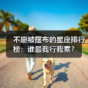 不愿被摆布的星座排行榜：谁最我行我素？（图2）