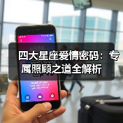 四大星座爱情密码：专属照顾之道全解析（图1）