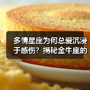多情星座为何总爱沉浸于感伤？揭秘金牛座的烦恼根源（图4）