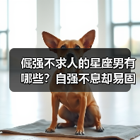 倔强不求人的星座男有哪些？自强不息却易固执（图1）