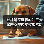 谁才是家庭核心？三大星座女掌控实权却不动声色（图3）