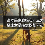 谁才是家庭核心？三大星座女掌控实权却不动声色（图2）