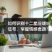 如何识别十二星座暧昧信号，掌握情感套路？（图2）