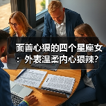 面善心狠的四个星座女：外表温柔内心狠辣？（图4）