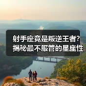 射手座竟是叛逆王者？揭秘最不服管的星座性格！（图1）