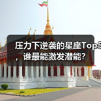 压力下逆袭的星座Top5，谁最能激发潜能？（图1）