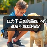 压力下逆袭的星座Top5，谁最能激发潜能？（图2）