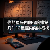 你的星座内向程度排第几？12星座内向排行榜揭晓（图4）