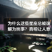 为什么这些星座总被误解为挑事？真相让人意外（图1）