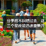 分手后不纠结过去，这三个星座能迅速重新开始！（图4）