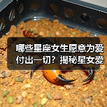 哪些星座女生愿意为爱付出一切？揭秘星女爱情观（图3）
