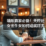 婚姻赢家必备！天秤处女金牛女如何成就旺夫体质？（图3）