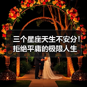 三个星座天生不安分!拒绝平庸的极限人生(图3) 三个星座天生不安分!拒绝平庸的极限人生(图3)