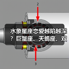 水象星座恋爱越陷越深?巨蟹座、天蝎座、双鱼座的深情解析(图2) 水象星座恋爱越陷越深?巨蟹座、天蝎座、双鱼座的深情解析(图2)
