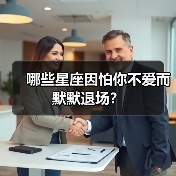 哪些星座因怕你不爱而默默退场?(图2) 哪些星座因怕你不爱而默默退场?(图2)