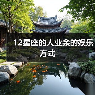 12星座的人业余的娱乐方式(图1) 12星座的人业余的娱乐方式(图1)