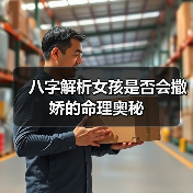 八字解析女孩是否会撒娇的命理奥秘（图1）