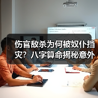 伤官敌杀为何被奴仆挡灾?八字算命揭秘意外真相(图4) 伤官敌杀为何被奴仆挡灾?八字算命揭秘意外真相(图4)
