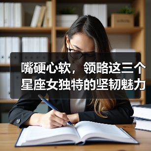 嘴硬心软,领略这三个星座女独特的坚韧魅力(图2) 嘴硬心软,领略这三个星座女独特的坚韧魅力(图2)