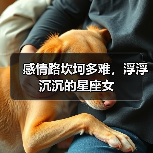 感情路坎坷多难，浮浮沉沉的星座女（图2）