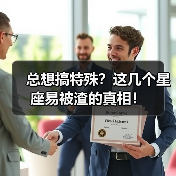 总想搞特殊？这几个星座易被渣的真相！（图2）