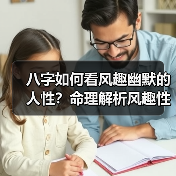 八字如何看风趣幽默的人性？命理解析风趣性格特征（图4）