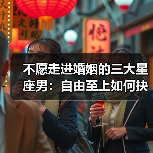 不愿走进婚姻的三大星座男：自由至上如何抉择？（图4）