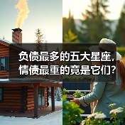 负债最多的五大星座,情债最重的竟是它们?(图3) 负债最多的五大星座,情债最重的竟是它们?(图3)