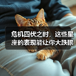 危机四伏之时，这些星座的表现能让你大跌眼镜！