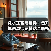 癸水正官月运势:晋升机遇与情感桃花全解析(图2) 癸水正官月运势:晋升机遇与情感桃花全解析(图2)