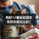 揭秘12星座劈腿率：哪些星座最易出轨？（图2）