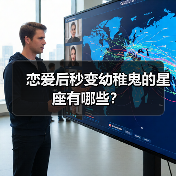 恋爱后秒变幼稚鬼的星座有哪些？（图1）