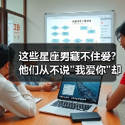 这些星座男藏不住爱？他们从不说