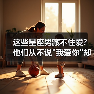 这些星座男藏不住爱？他们从不说
