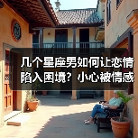 几个星座男如何让恋情陷入困境？小心被情感绑架（图3）