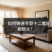 如何快速平息十二星座的怒火？